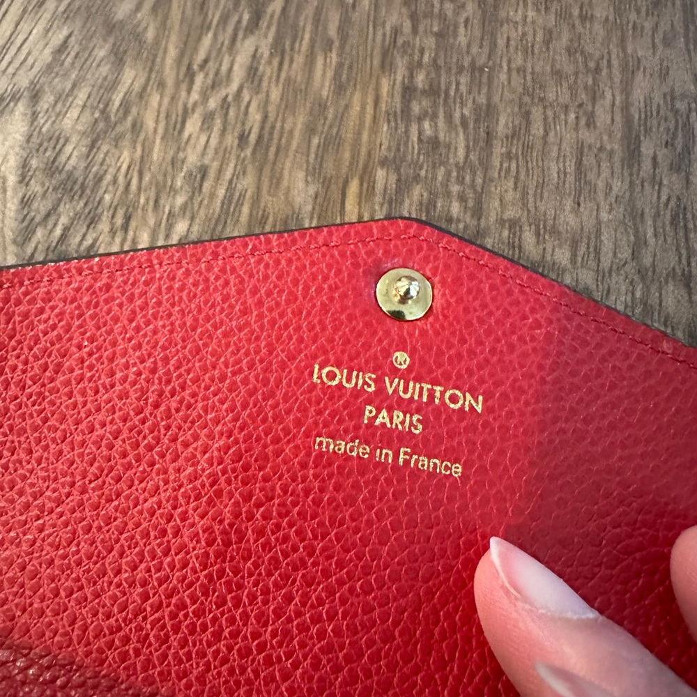 Louis Vuitton Empreinte Cerise Red Key Pouch - Picture 13 of 13